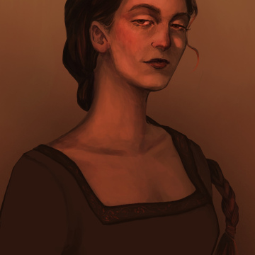 Wren Portrait Sticker